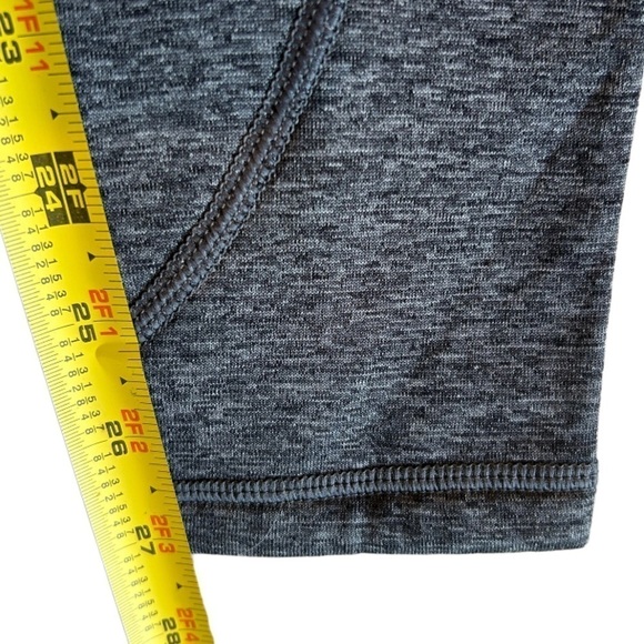 FILA SPORT LEGGINGS + BACK ZIP POCKET , GREY, BLACK, WOMENS SIZE XS - Picture 5 of 7